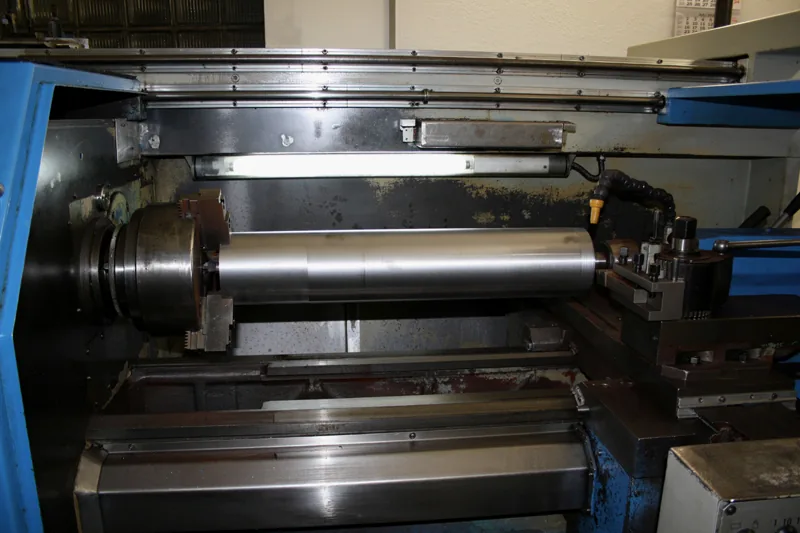 Spindle of the conventional lathe