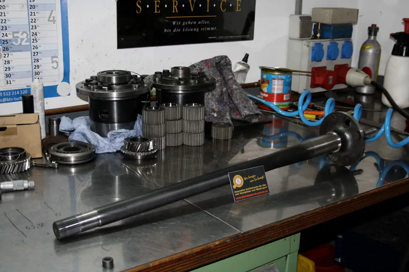 Custom-made drive shaft