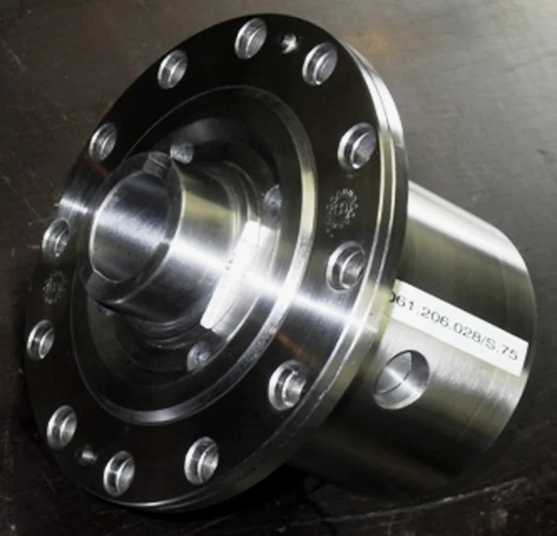 Newly machined clutch-type limited-slip differential on the ZF principle