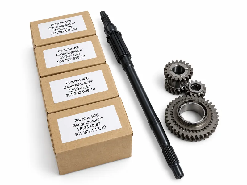 Gear pair “Y” – Porsche 904/906, newly made