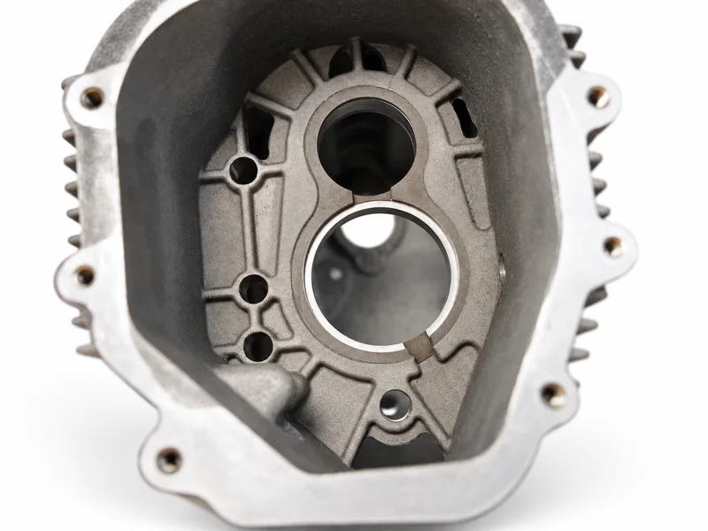 Steel insert, cast into the housing – Porsche 904, newly made