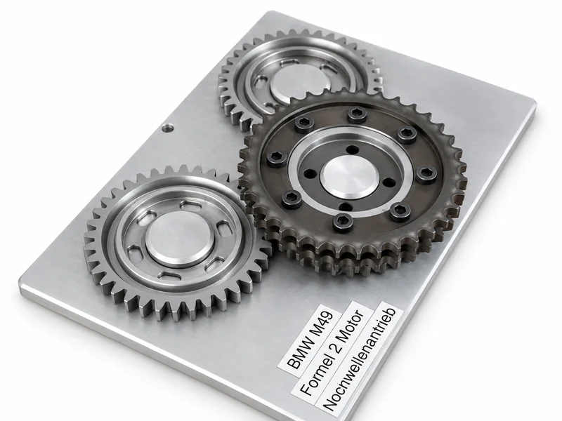 Gear parts from a sample – BMW M1, newly made